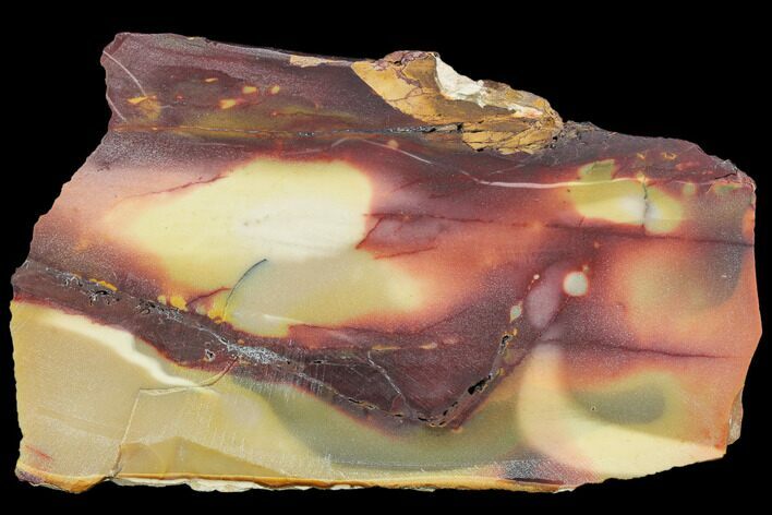 Mookaite Jasper Slice (Not Polished) - Australia #110368